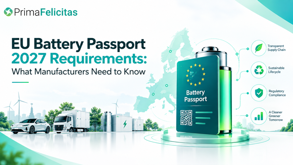 EU Battery Passport 2027 Requirements