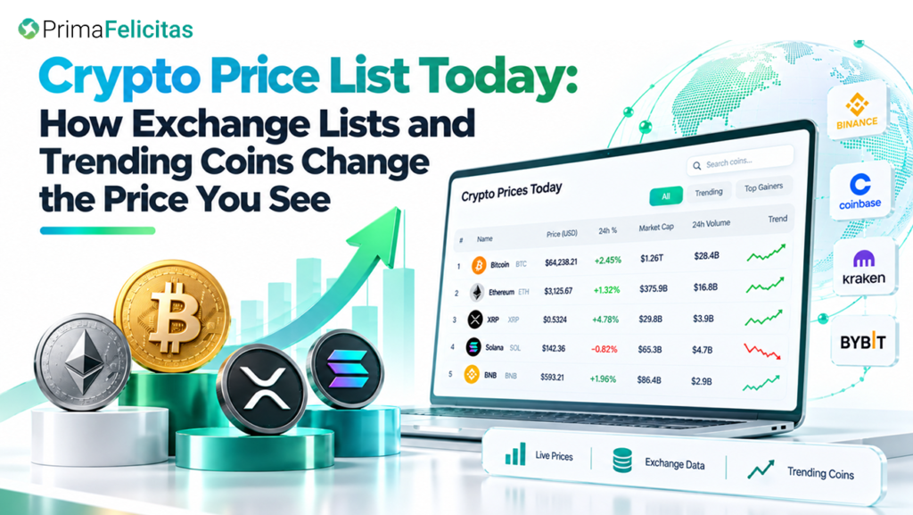 Crypto Price List Today