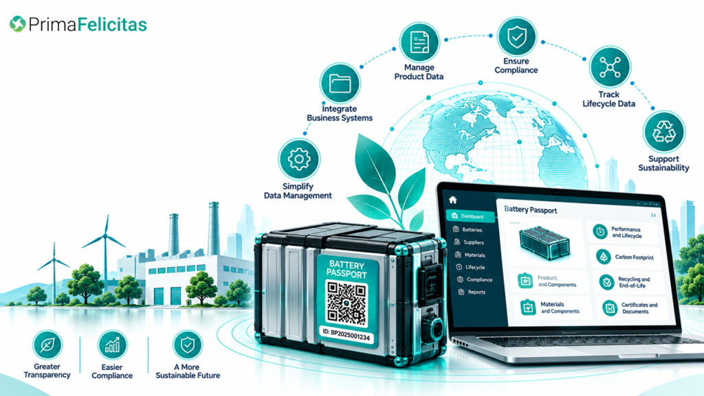 Battery passport software